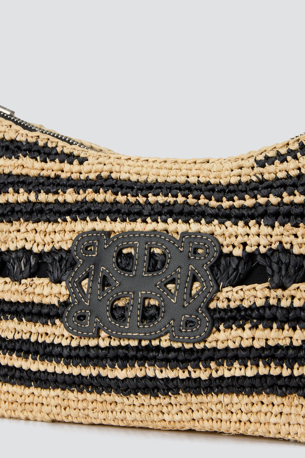 Raffia Crochet Clutch