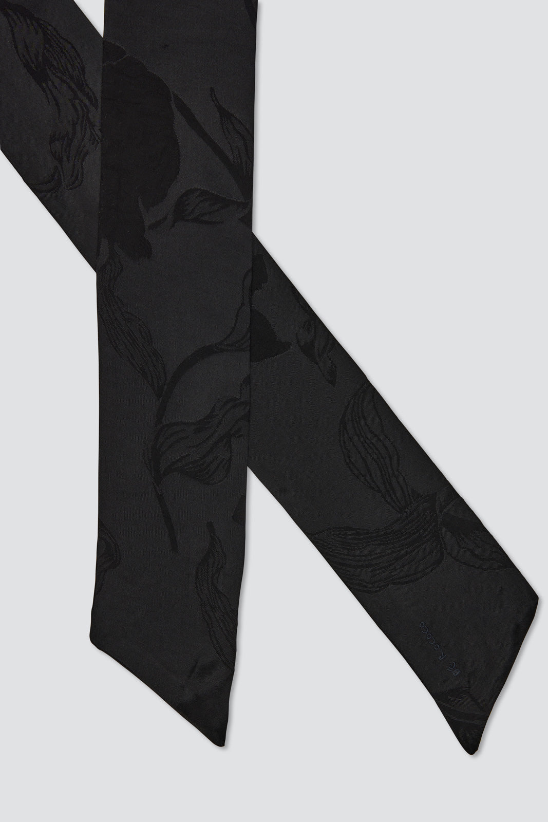 Skinny Satin Scarf