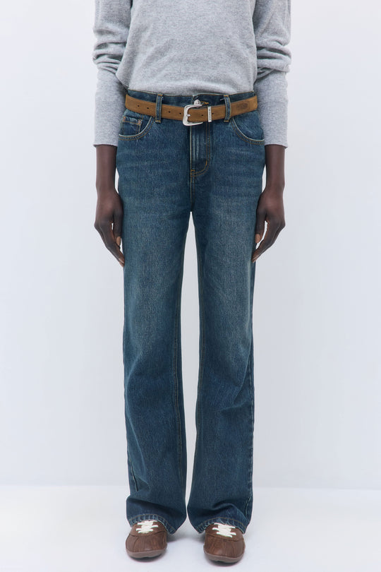 No.11| Mid Rise Full Length Baggy Denim