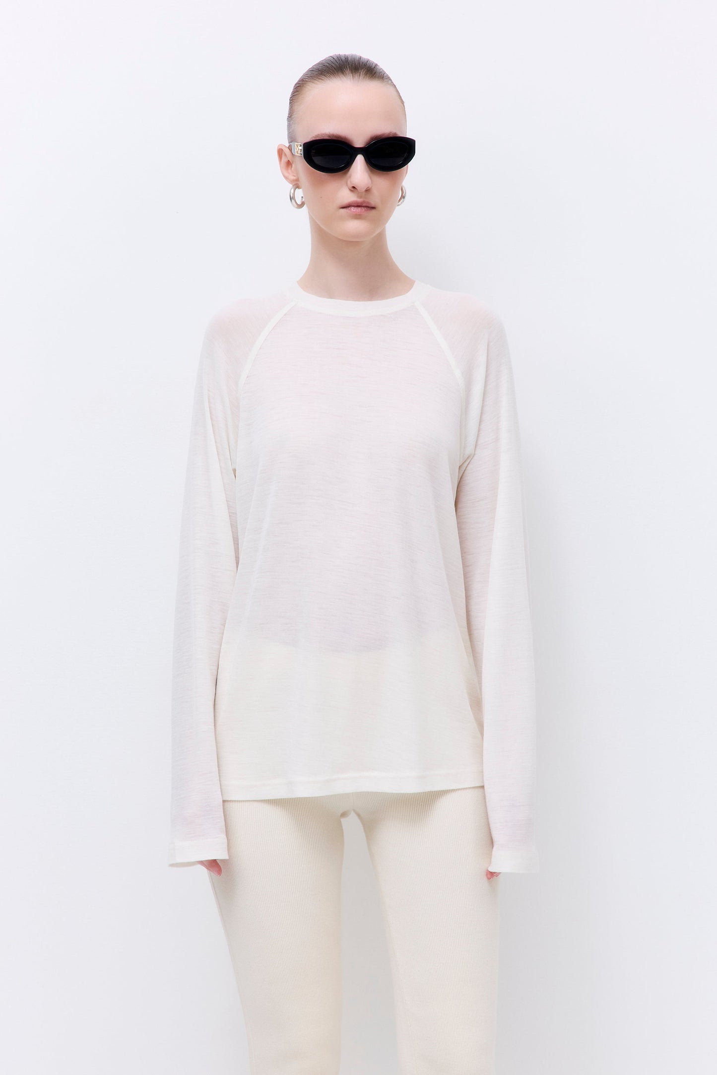 Oversized Wool Long Sleeve