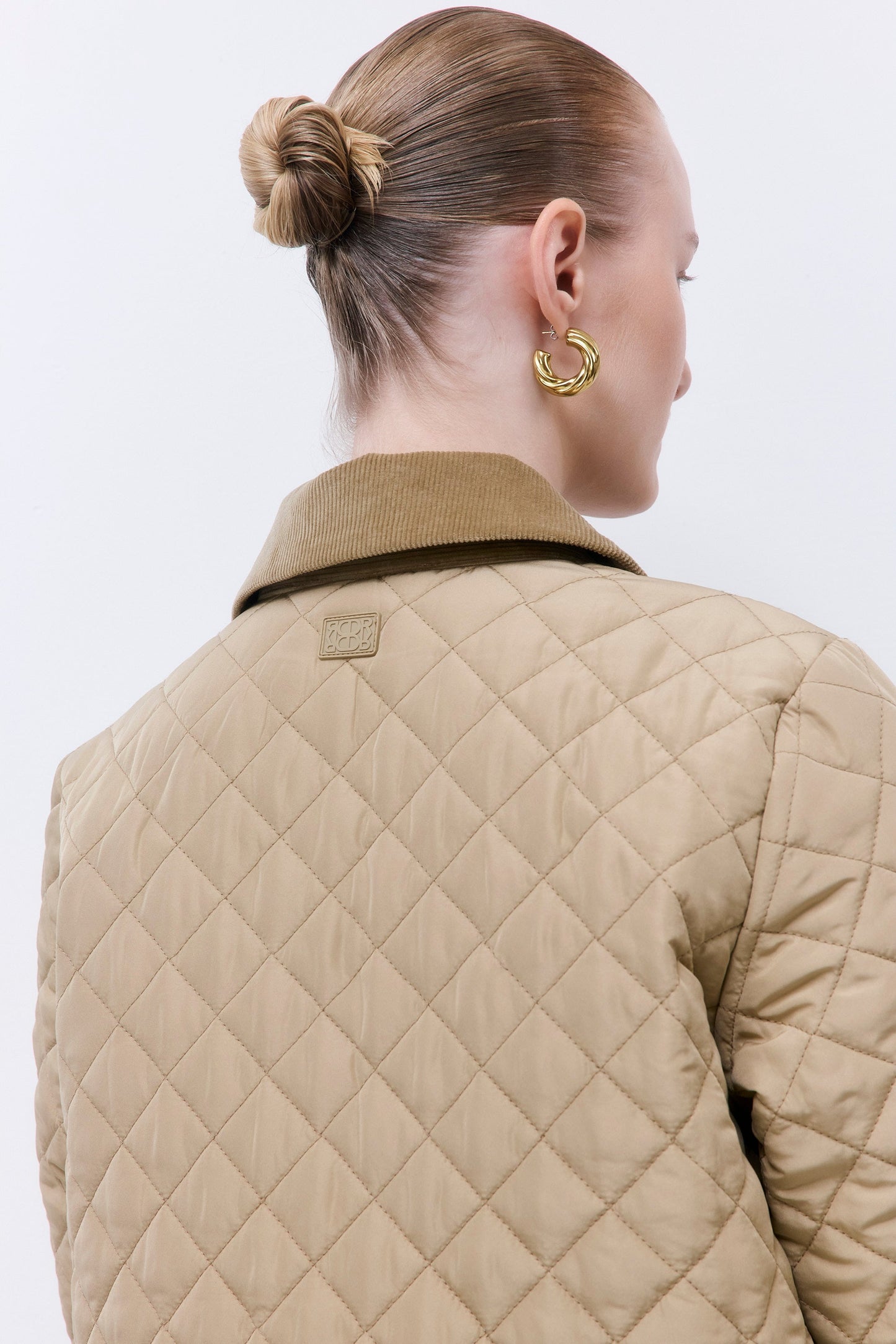 Straight Fit Quilted Jacket