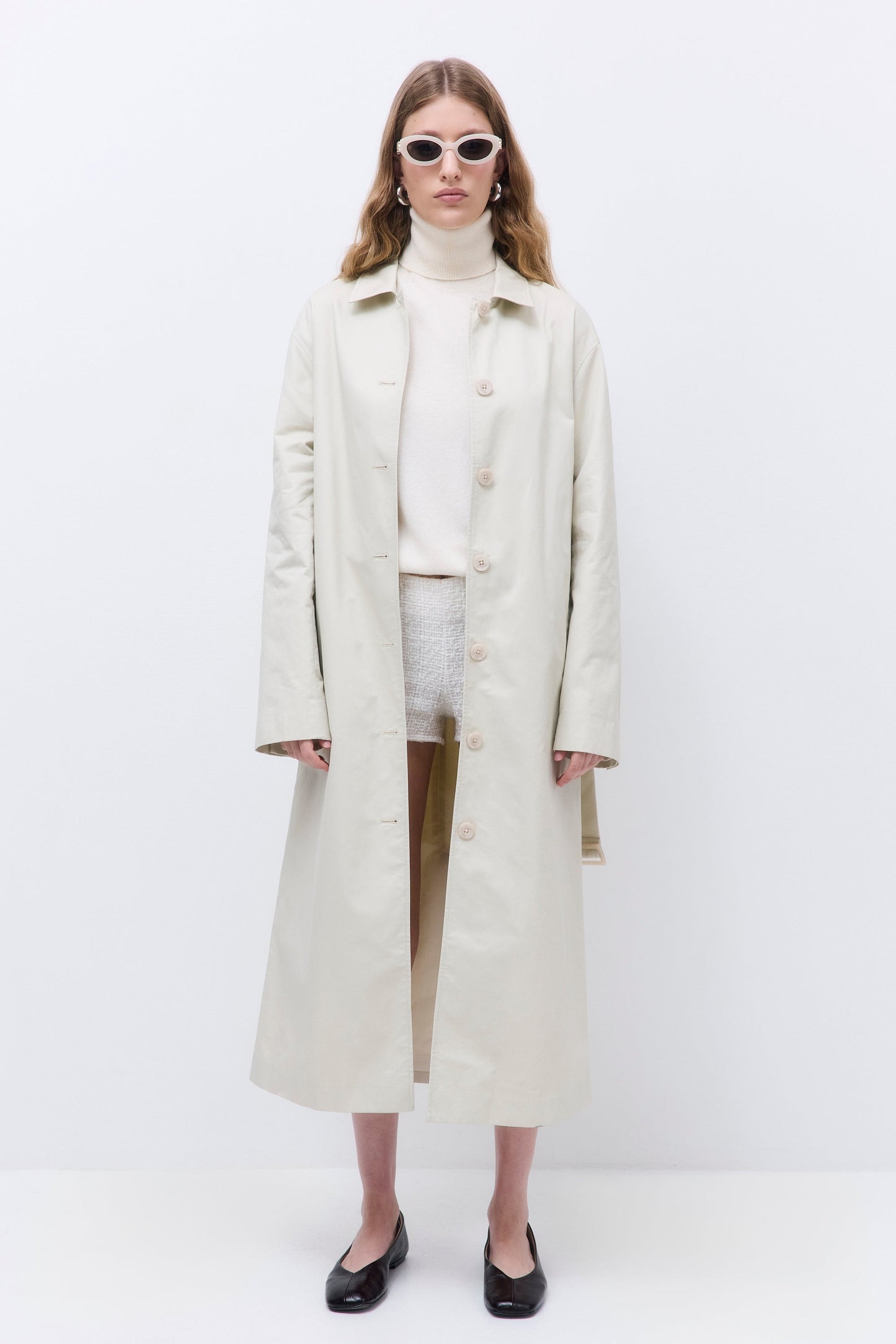 Straight Fit Trench Coat