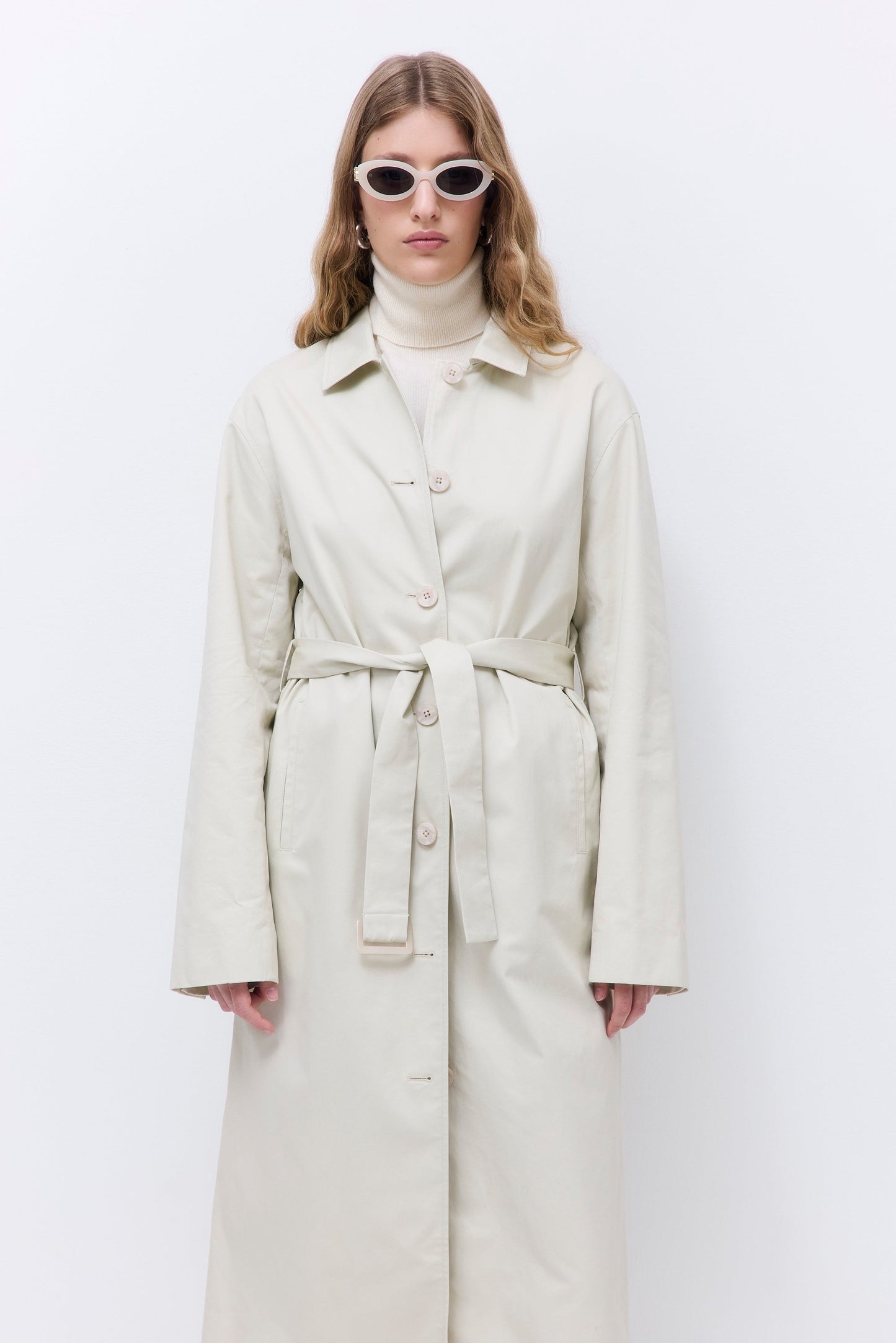 Straight Fit Trench Coat