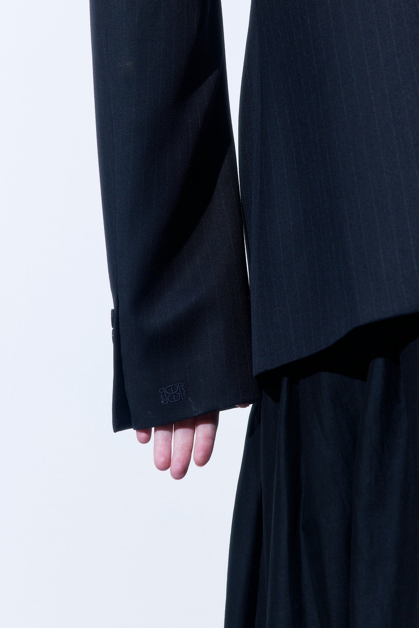 Pin Striped Tailored Hourglass Jacket