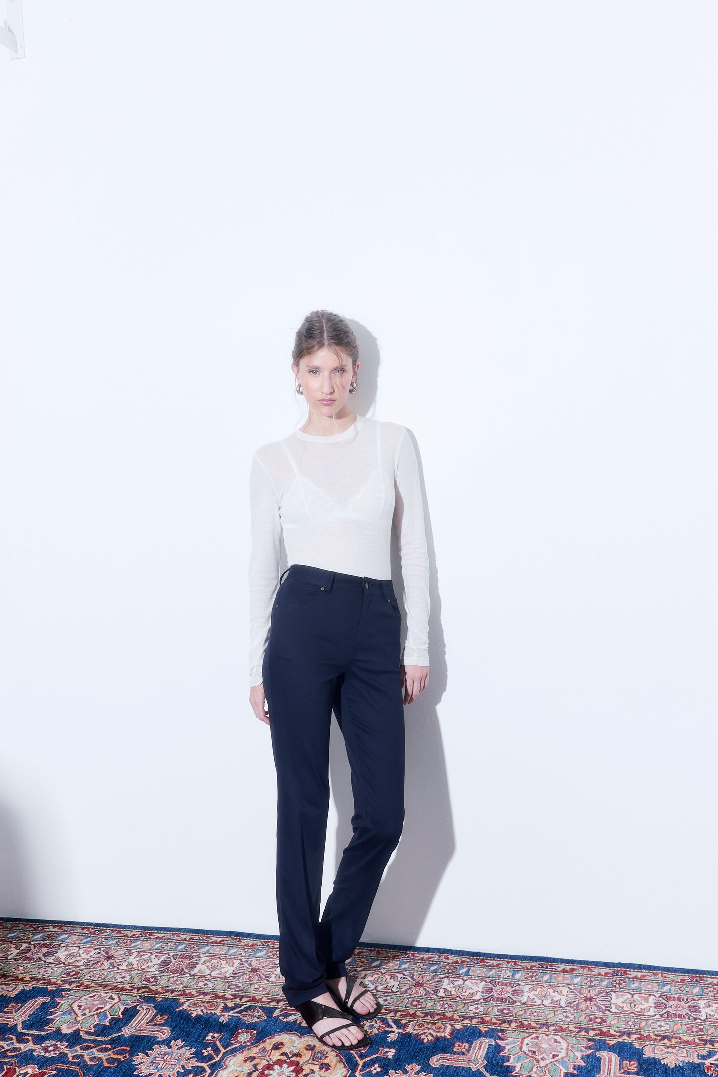 Fitted Full Length Pants