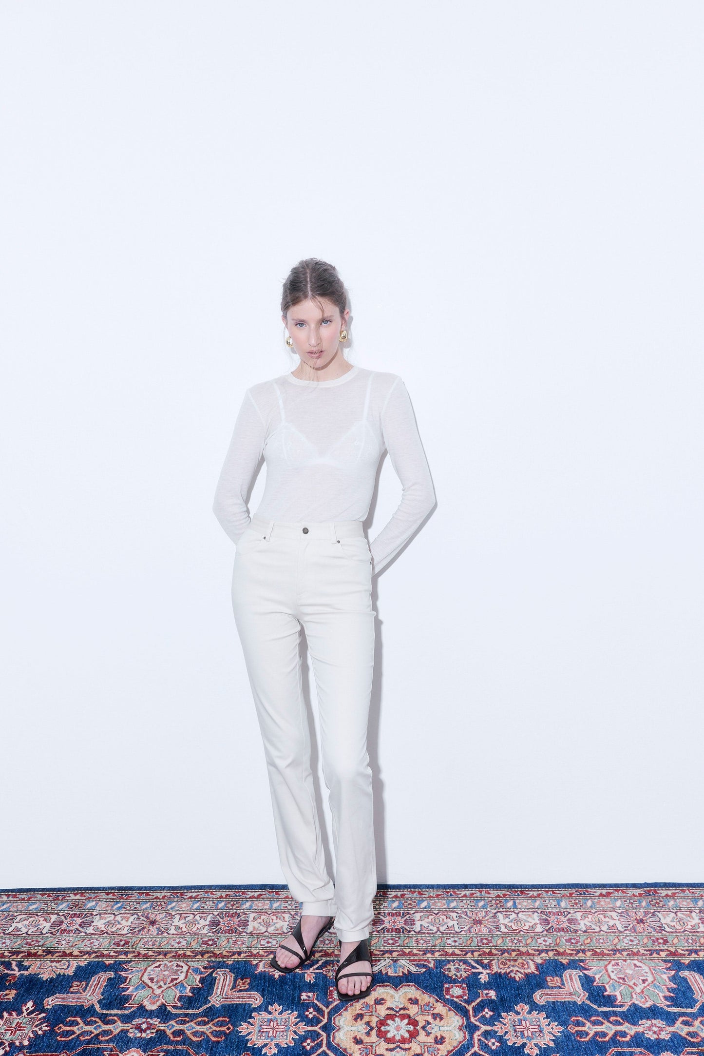 Fitted Full Length Pants