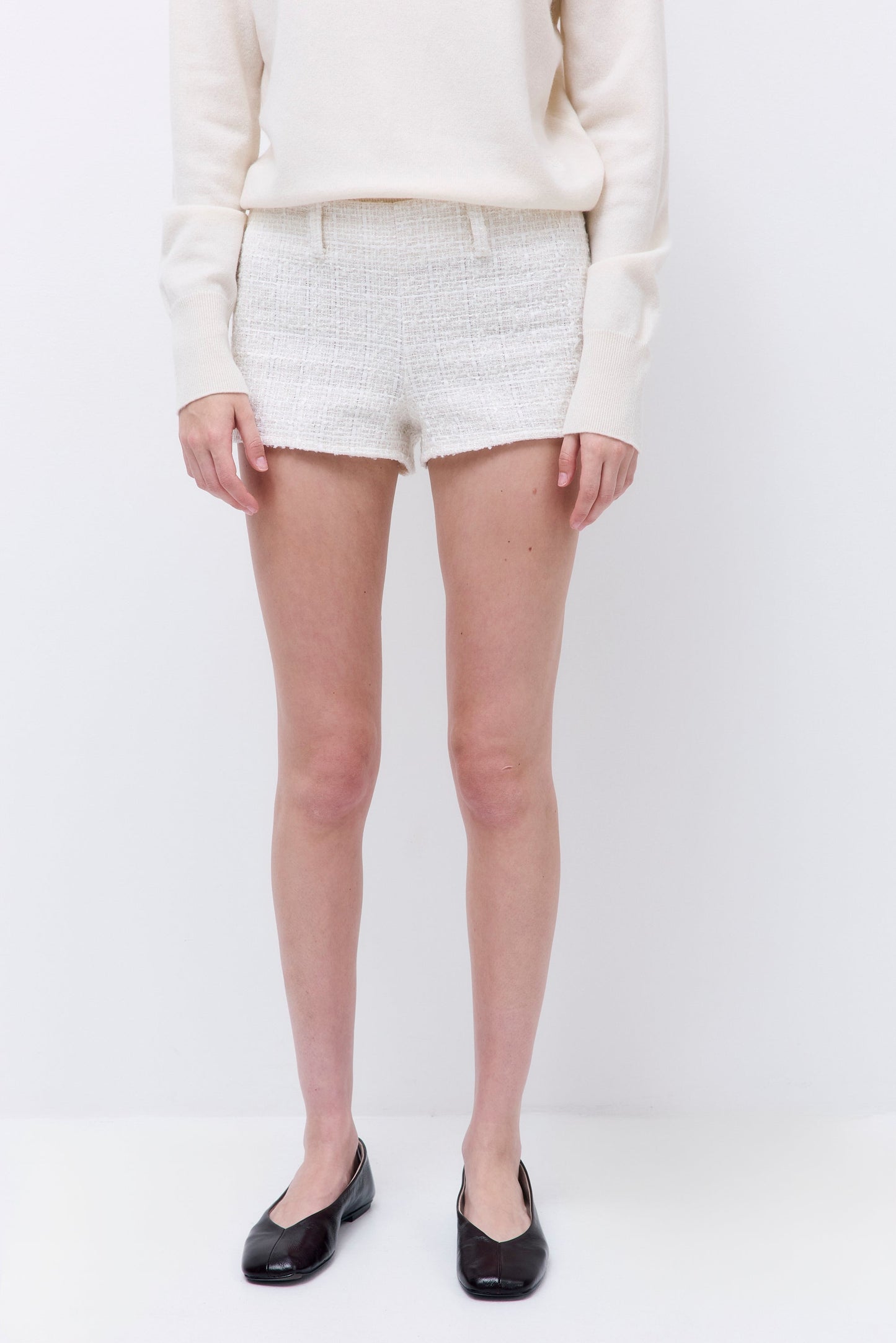 Tweed Micro Mini Shorts