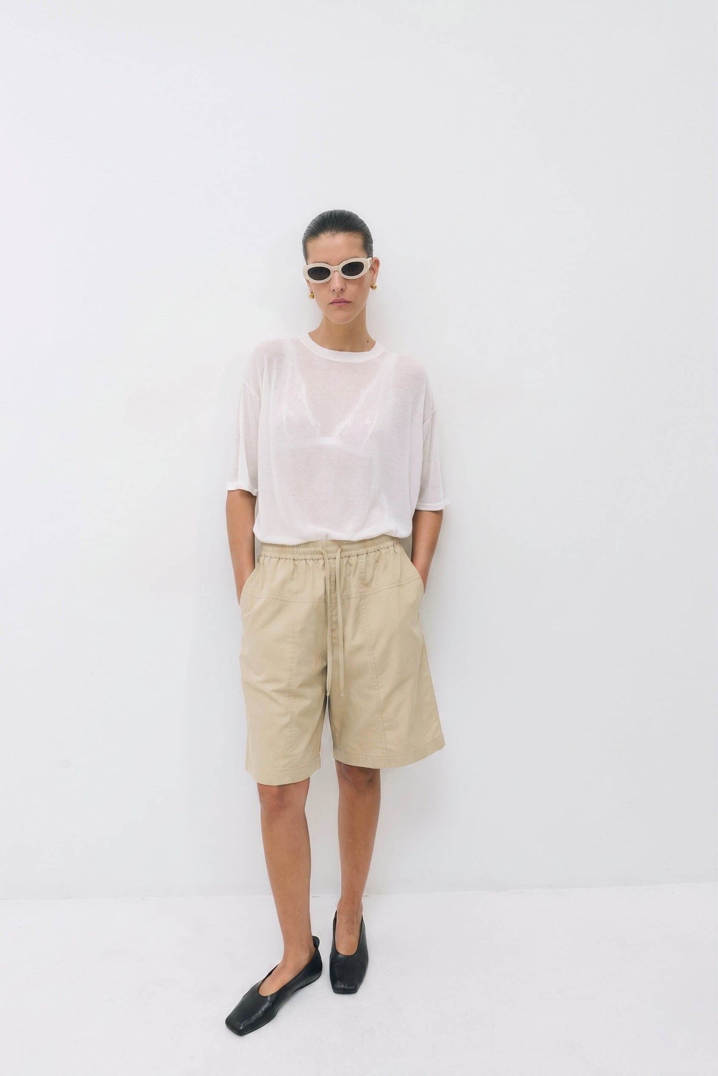 Poplin Bermuda Shorts