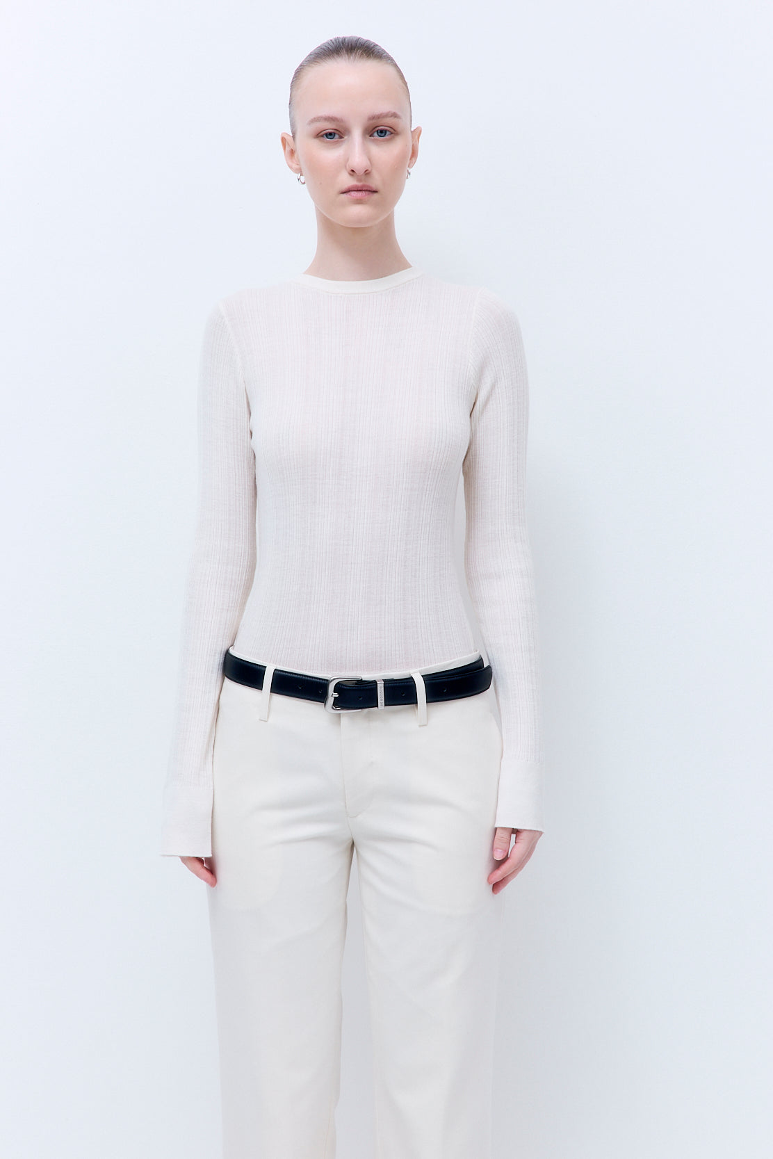 Merino Wool Loose Crewneck