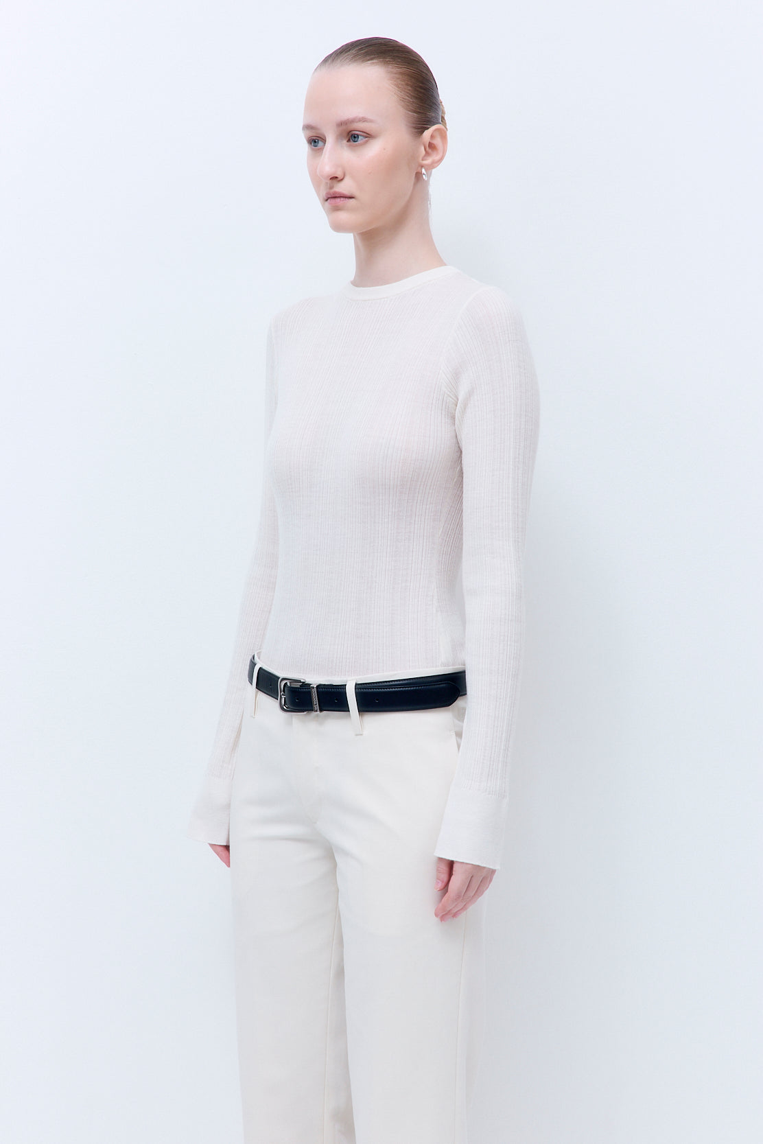 Merino Wool Loose Crewneck