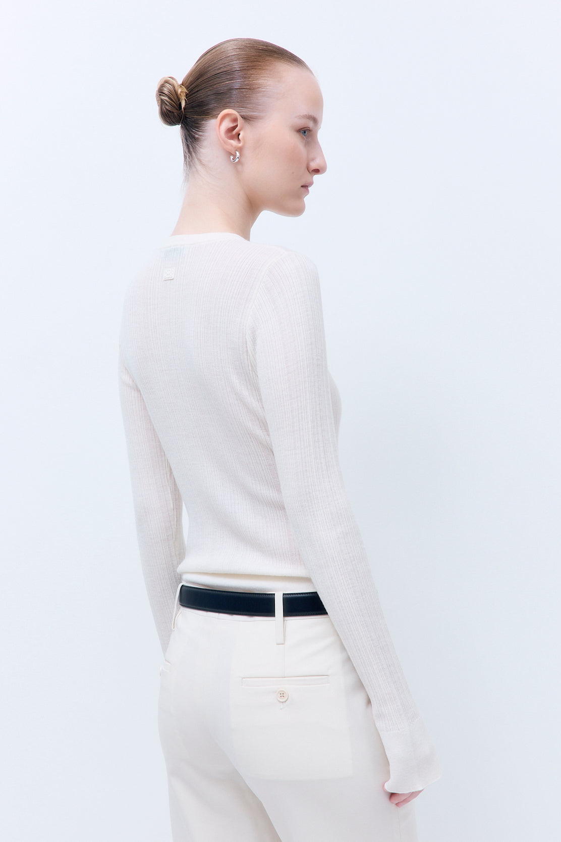 Merino Wool Loose Crewneck