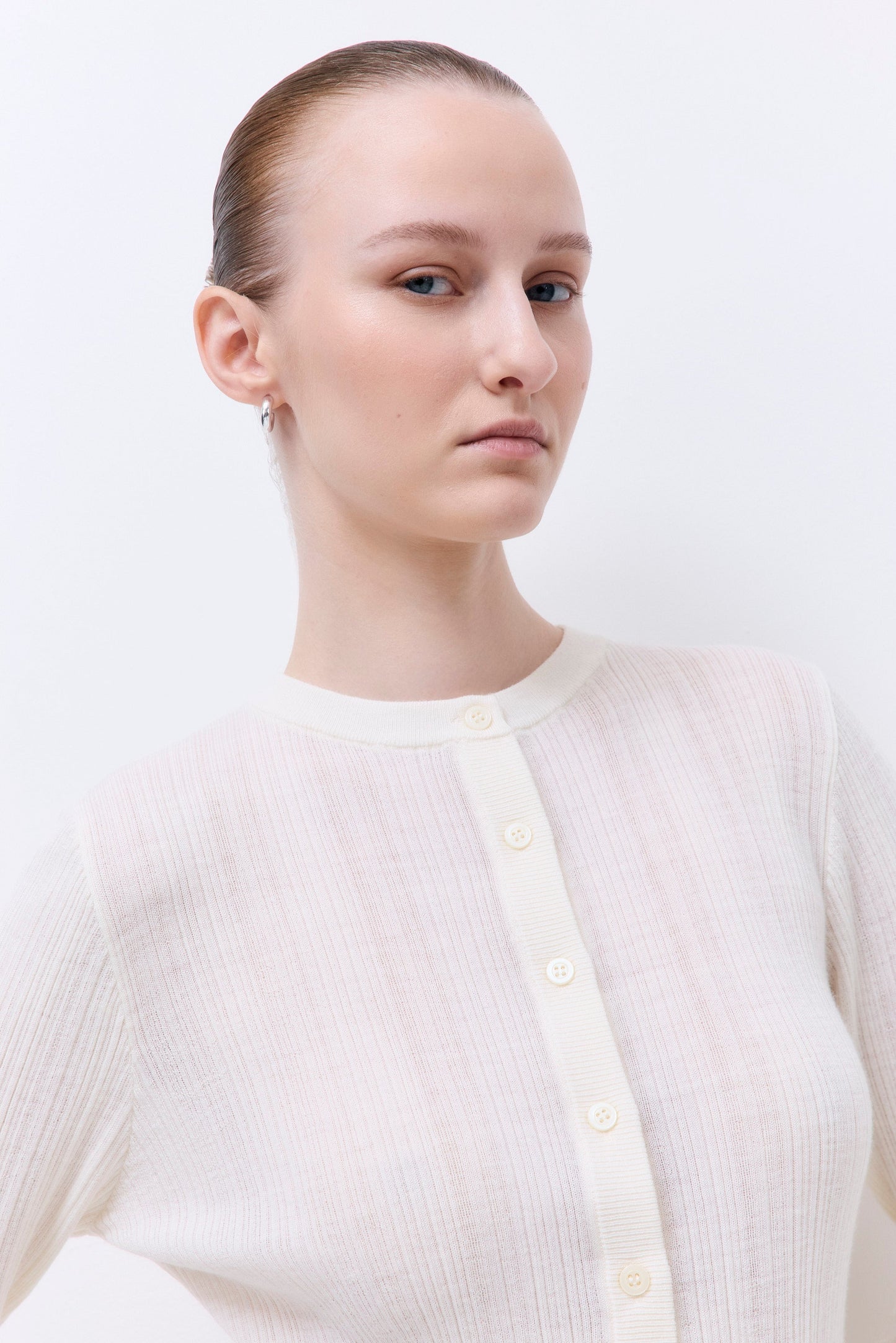 Merino Wool Loose Cardigan