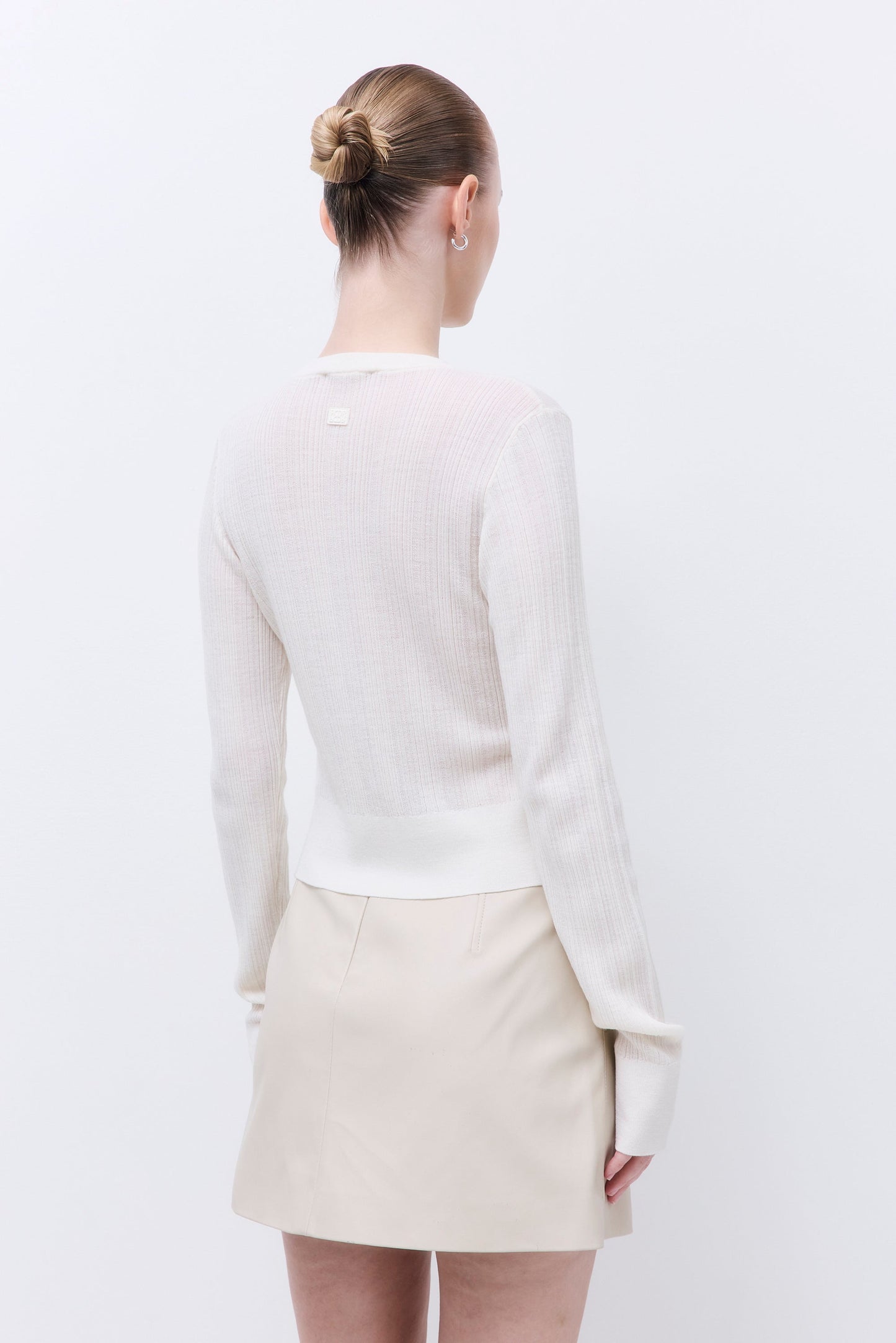 Merino Wool Loose Cardigan