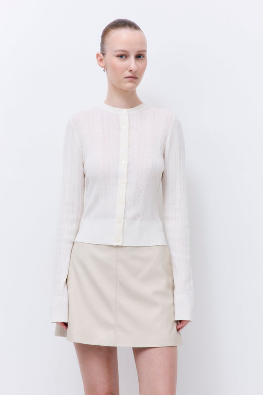 Merino Wool Loose Cardigan