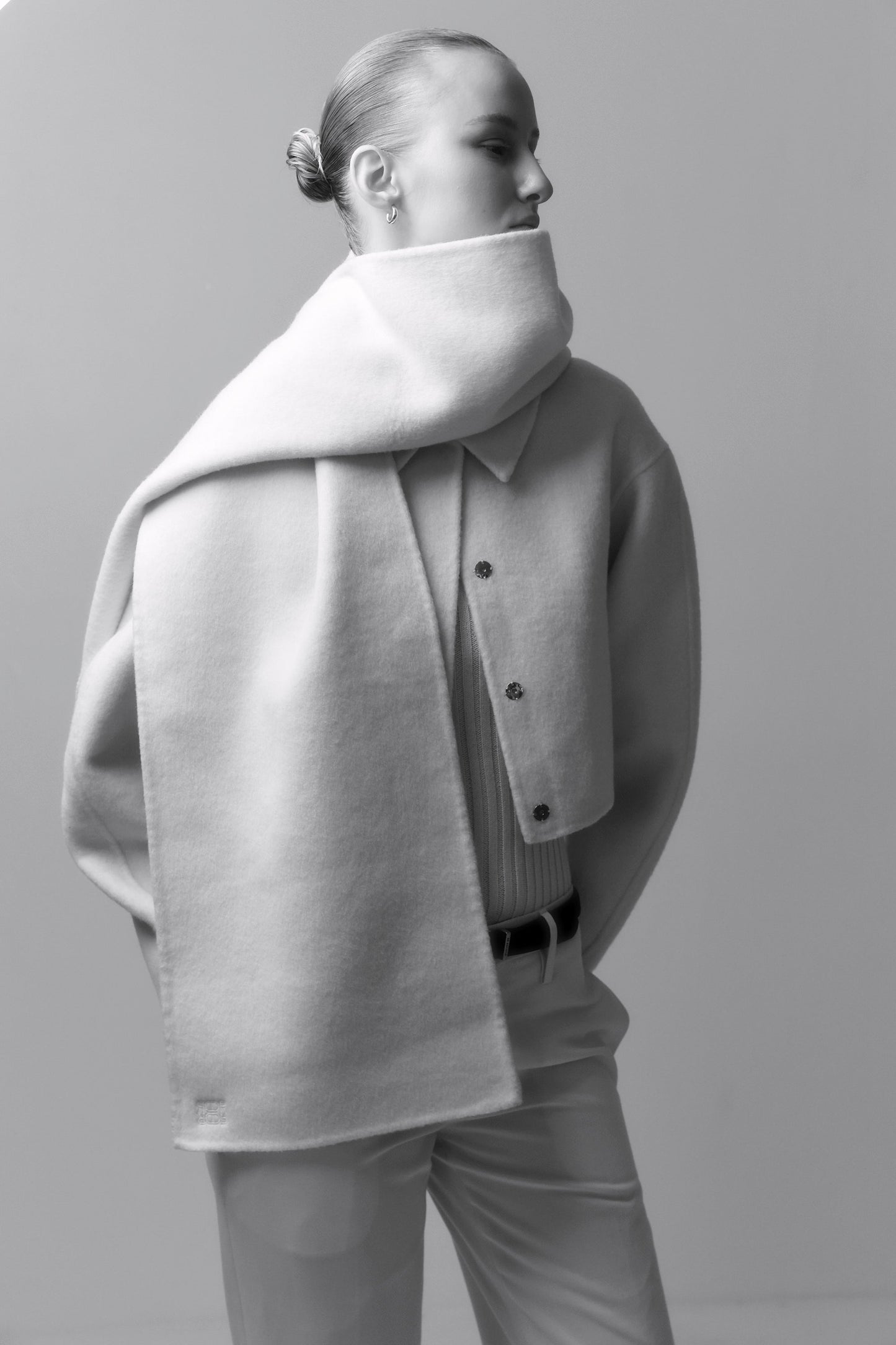 Classic Double Wool Scarf