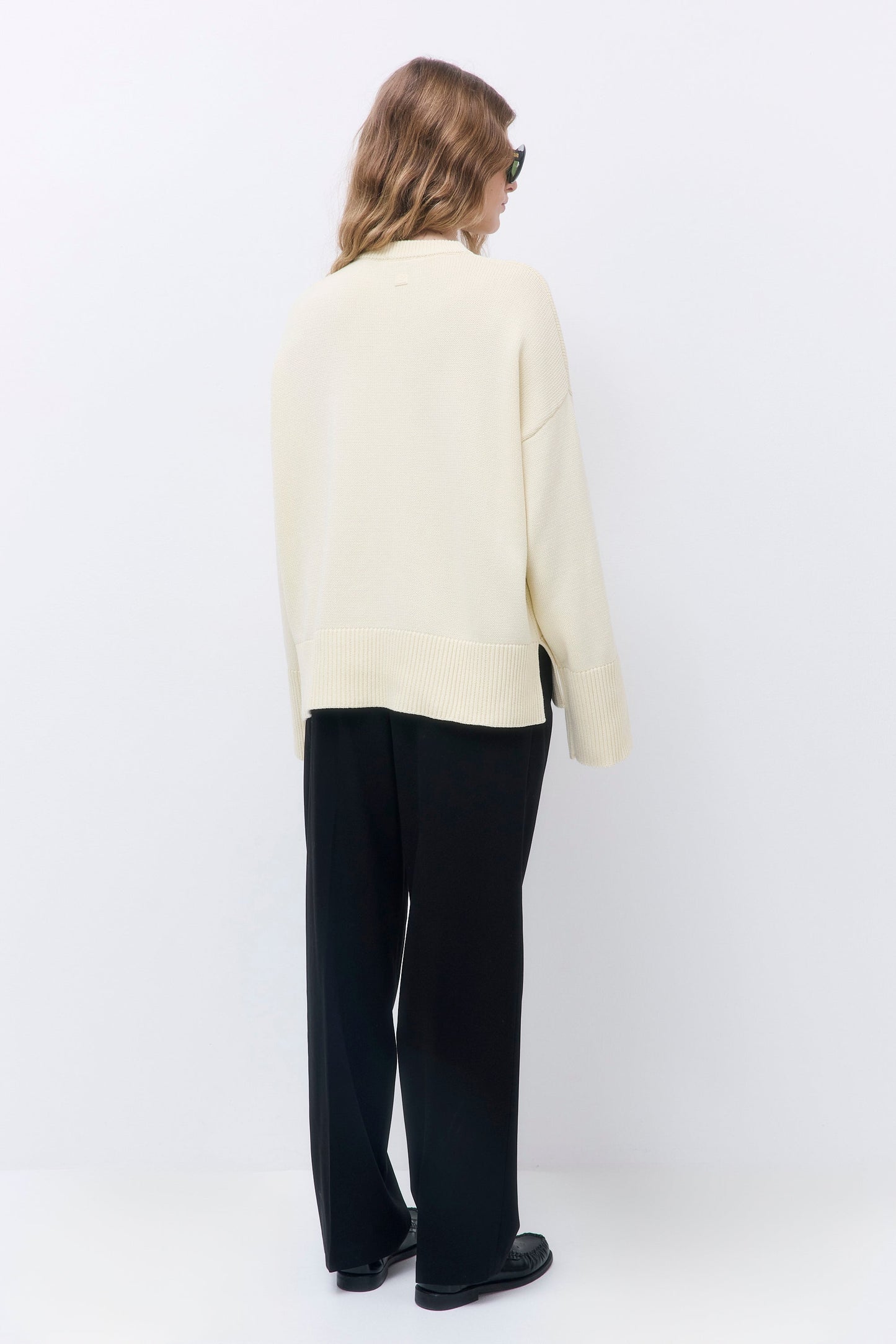 Oversized Crew Neck Jumper