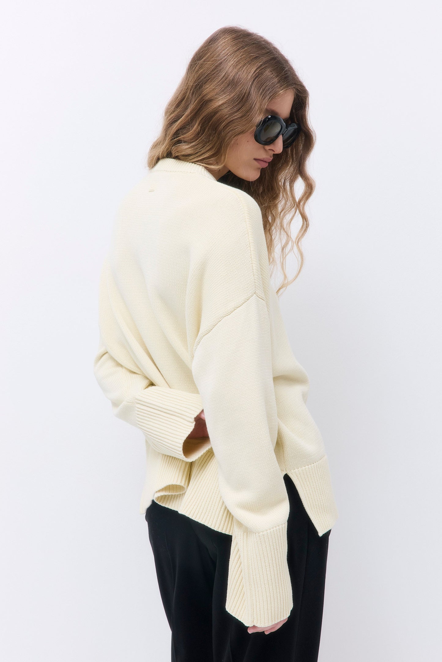 Oversized Crew Neck Jumper