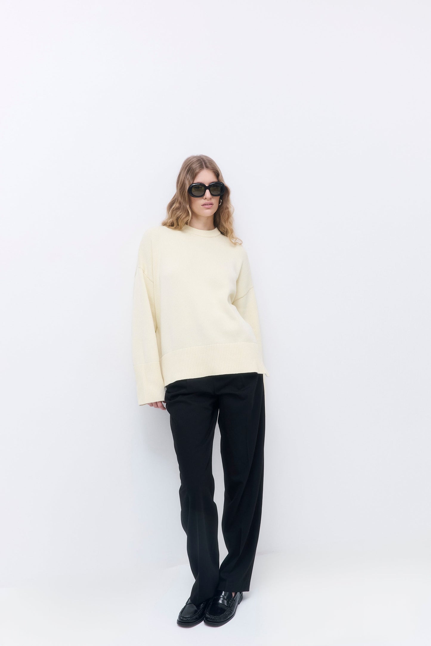 Oversized Crew Neck Jumper