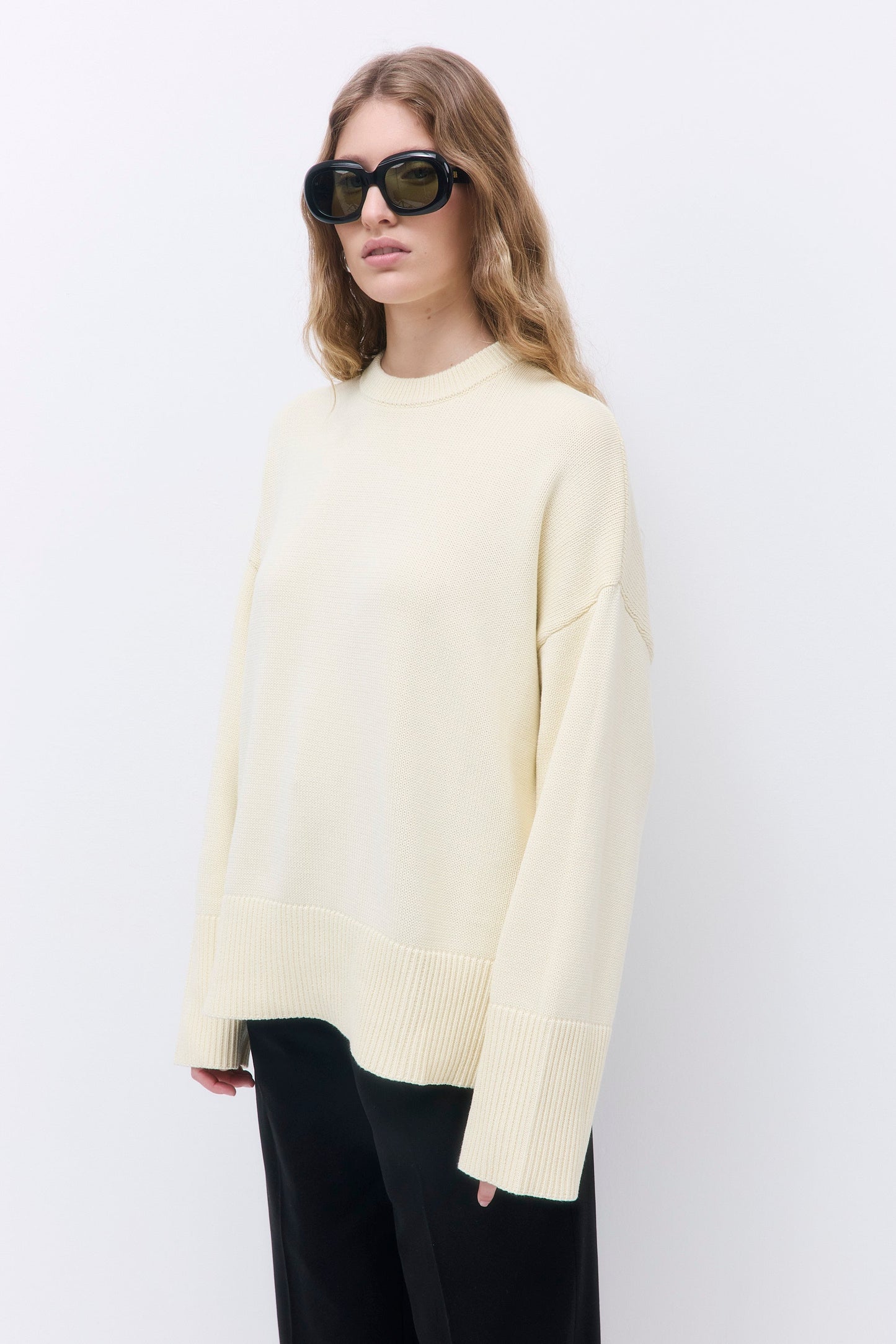 Oversized Crew Neck Jumper