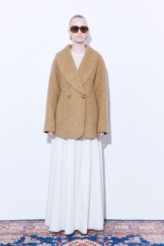 Hourglass Double Wool Coat