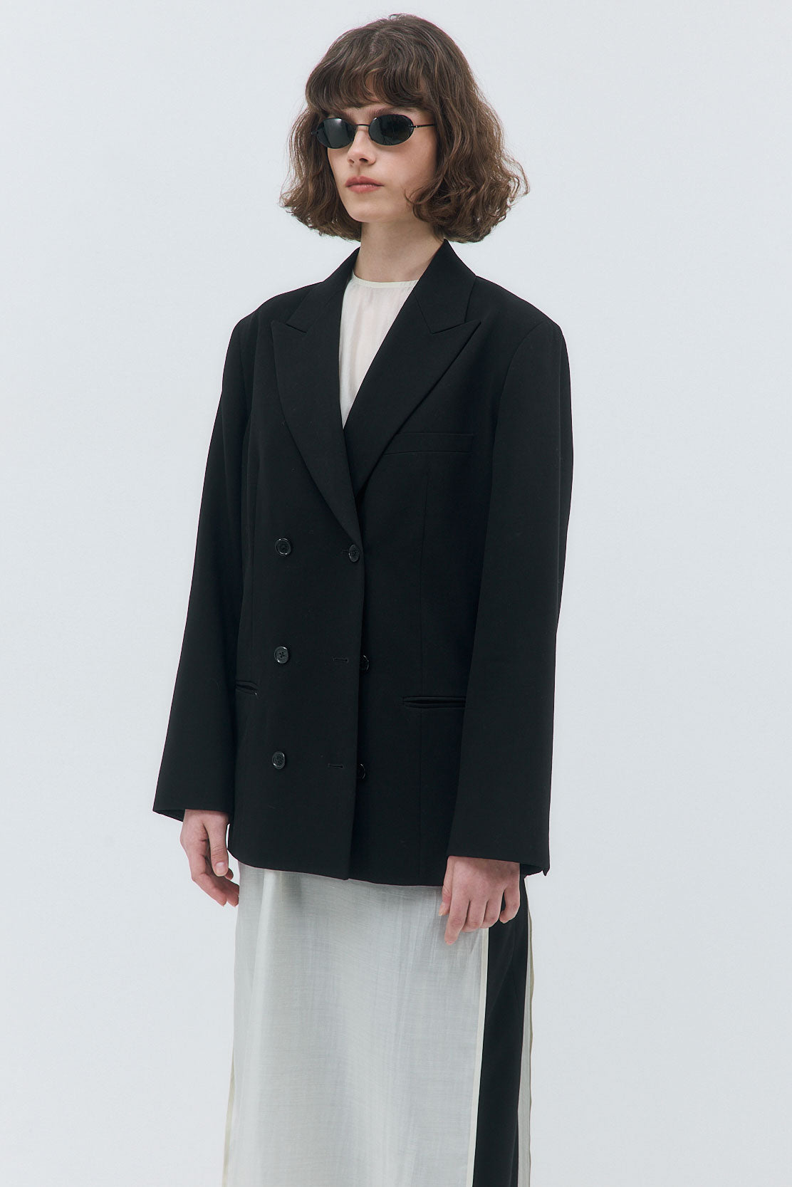 Oversized Double Breasted Daddy Blazer