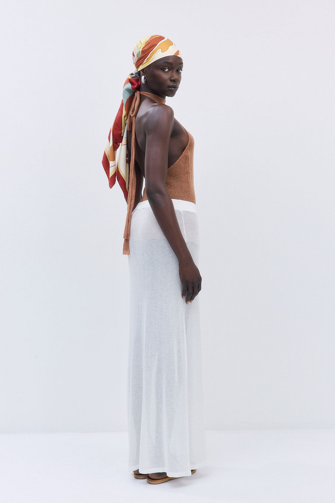 Semi Sheer Maxi Skirt