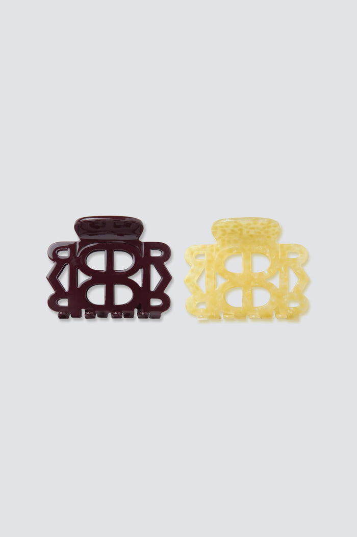 Butter x Tortoise Claw Clip Set (2 pieces)