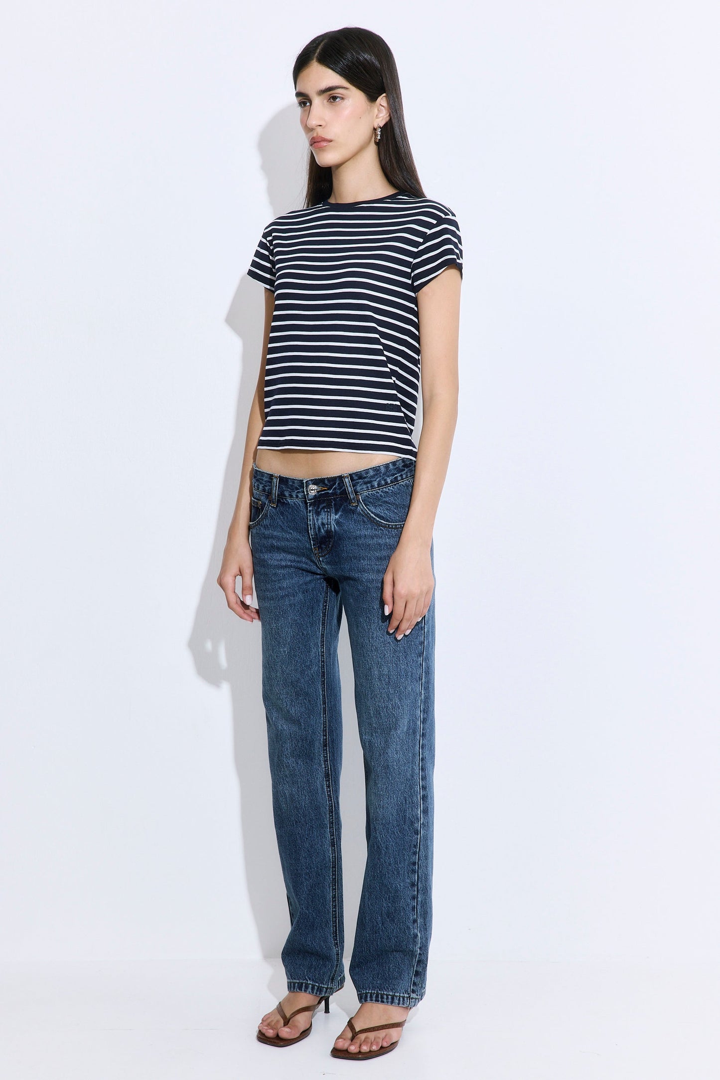 No.15| Low Rise Straight Denim