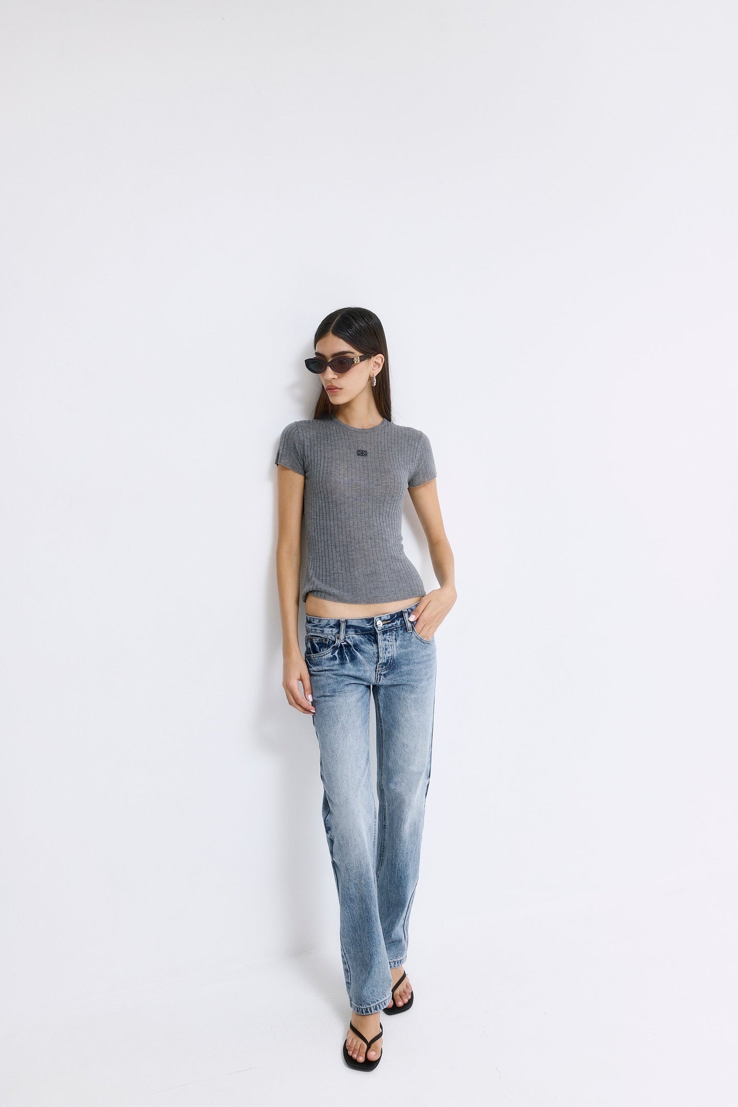 No.15| Low Rise Straight Denim
