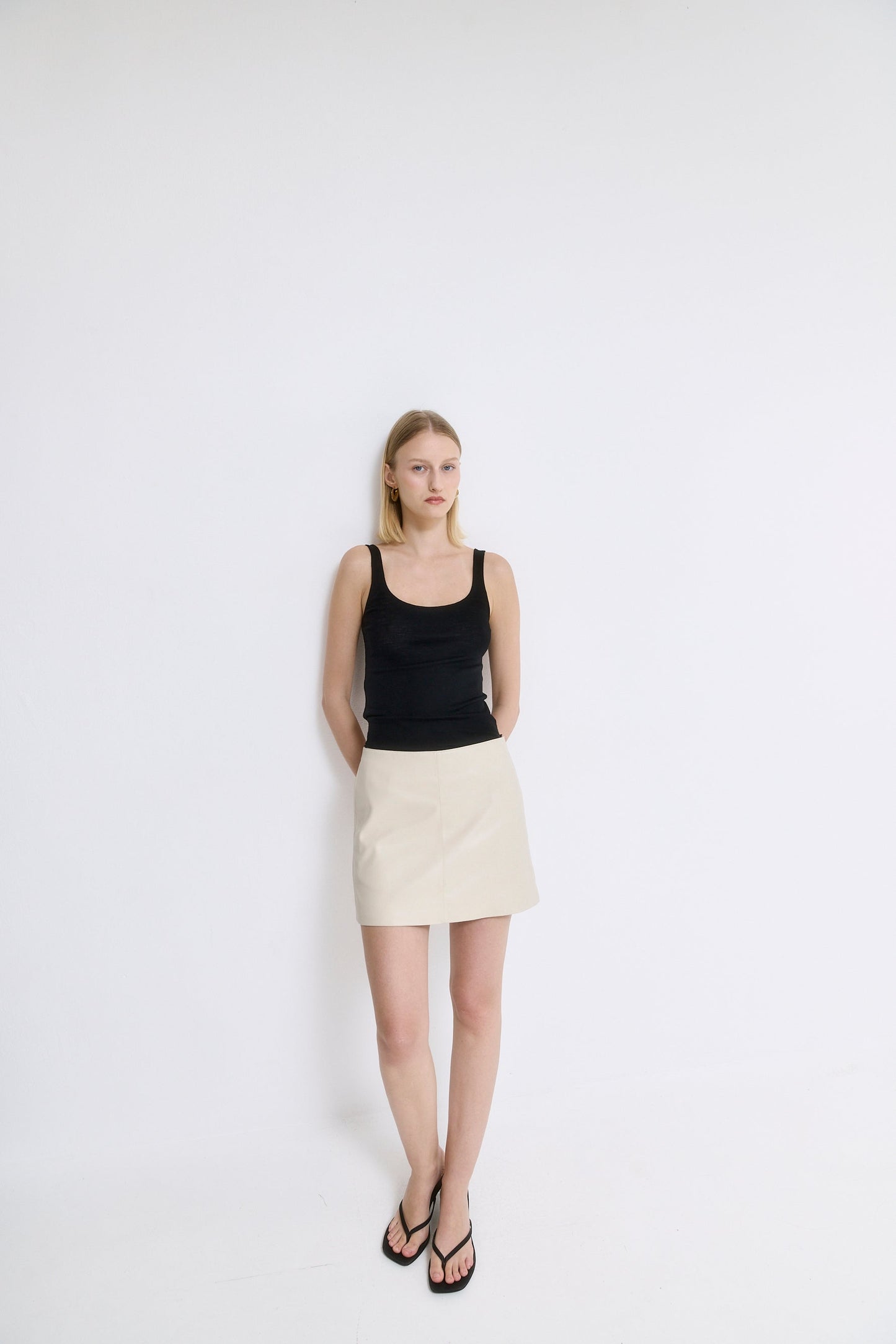 Strappy Wool Cami Top
