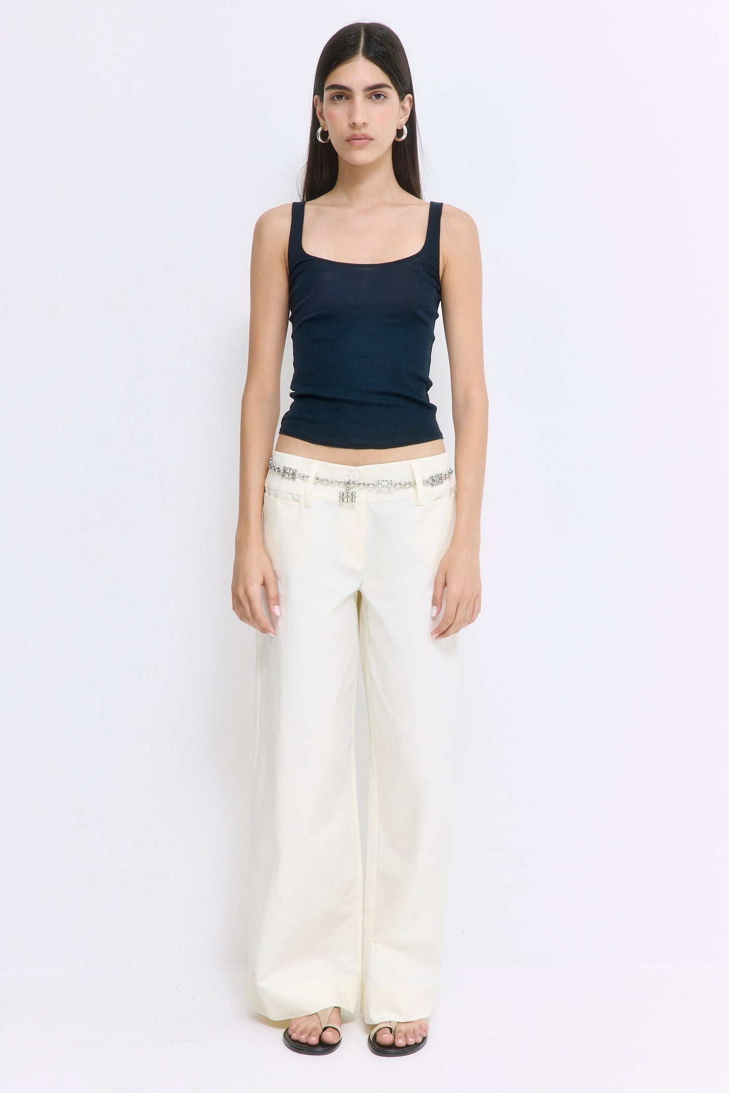 Strappy Wool Cami Top