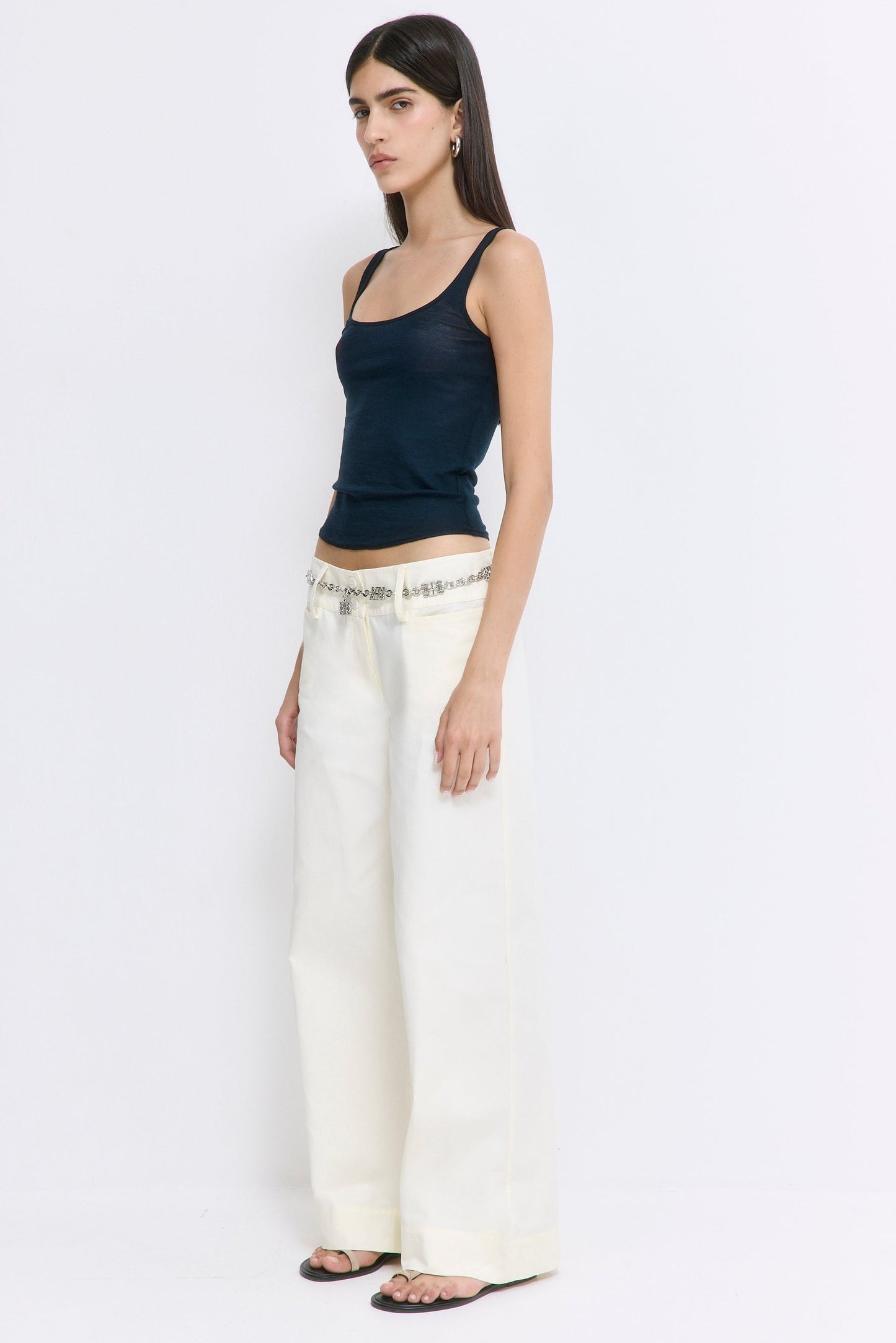 Strappy Wool Cami Top