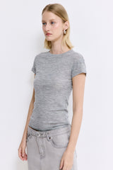 Fitted Wool Cup Tee