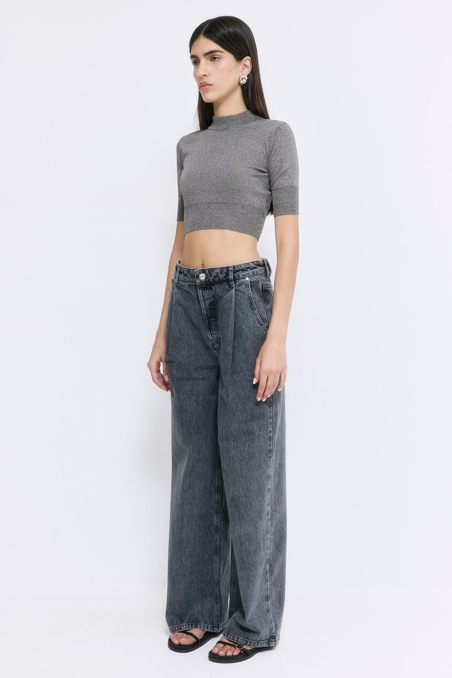 No.12| High Rise Super Wide Denim - Dé Rococo