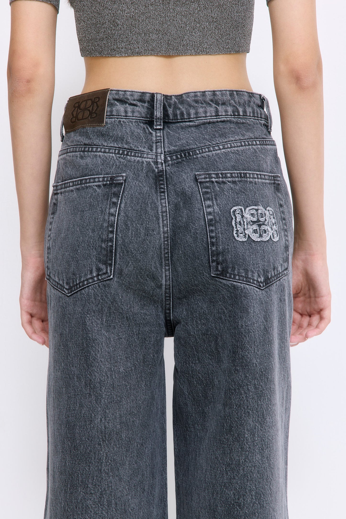 No.12| High Rise Super Wide Denim - Dé Rococo