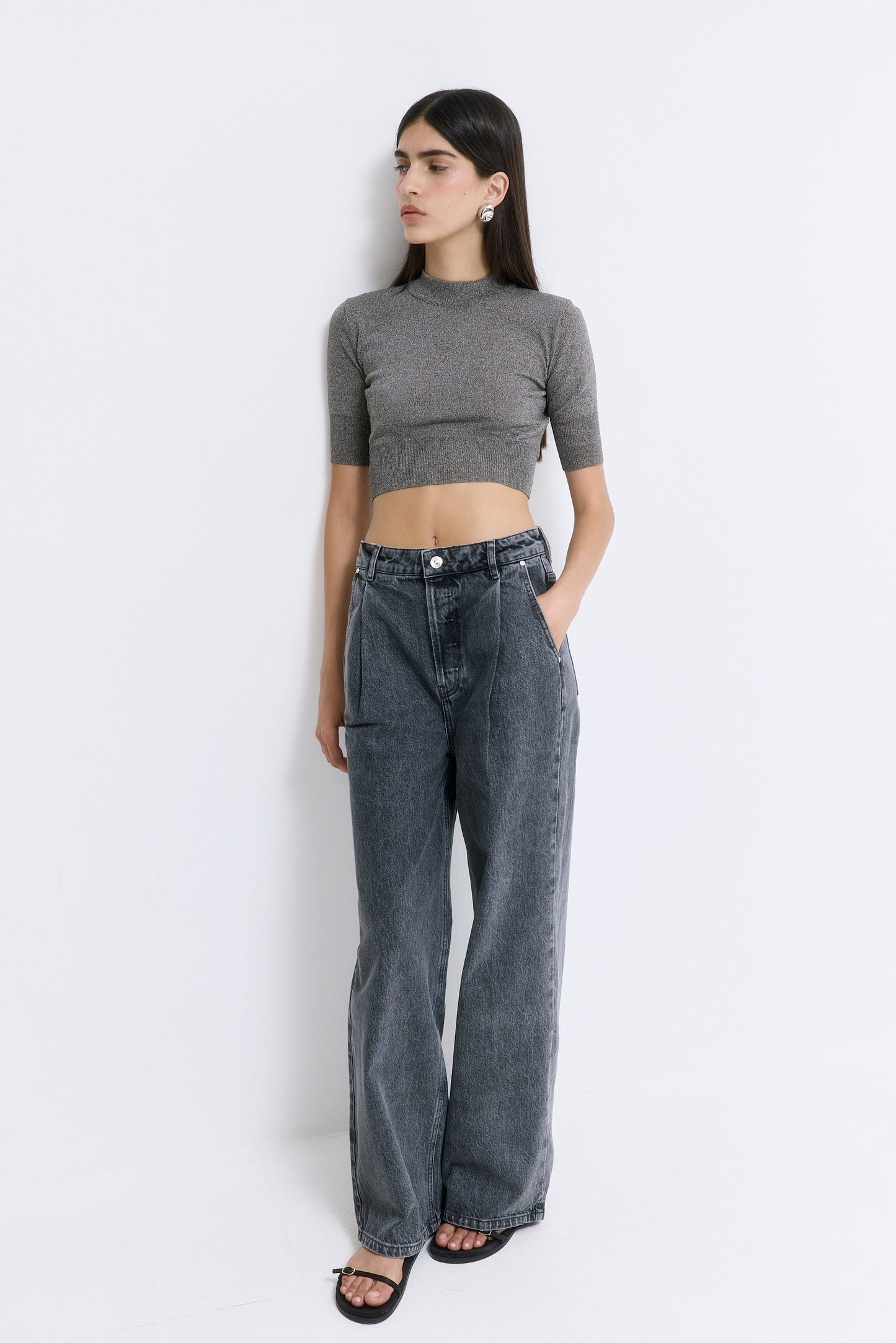 No.12| High Rise Super Wide Denim - Dé Rococo