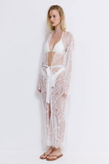 Sheer Lace Robe
