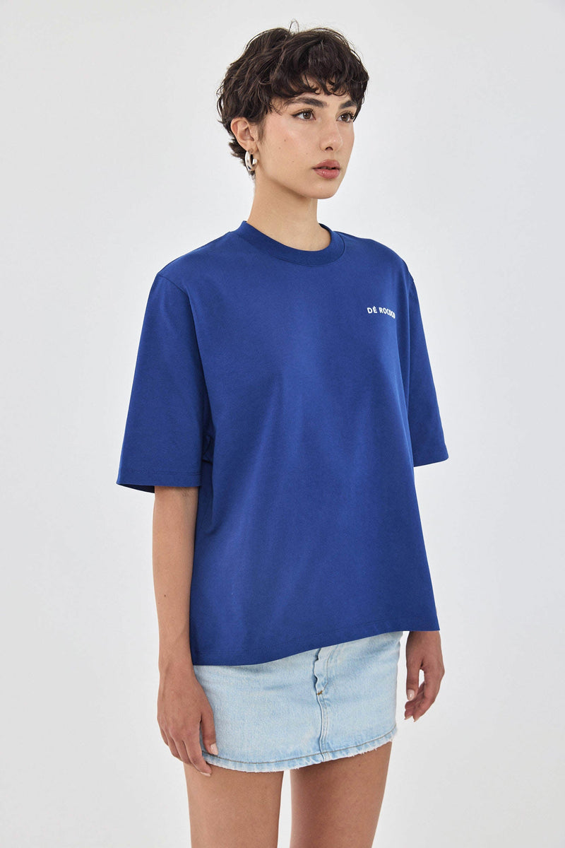 Oversized Flock T Shirt