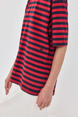 Oversized Striped T Shirt