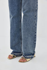 No.11| Mid Rise Full Length Baggy Denim