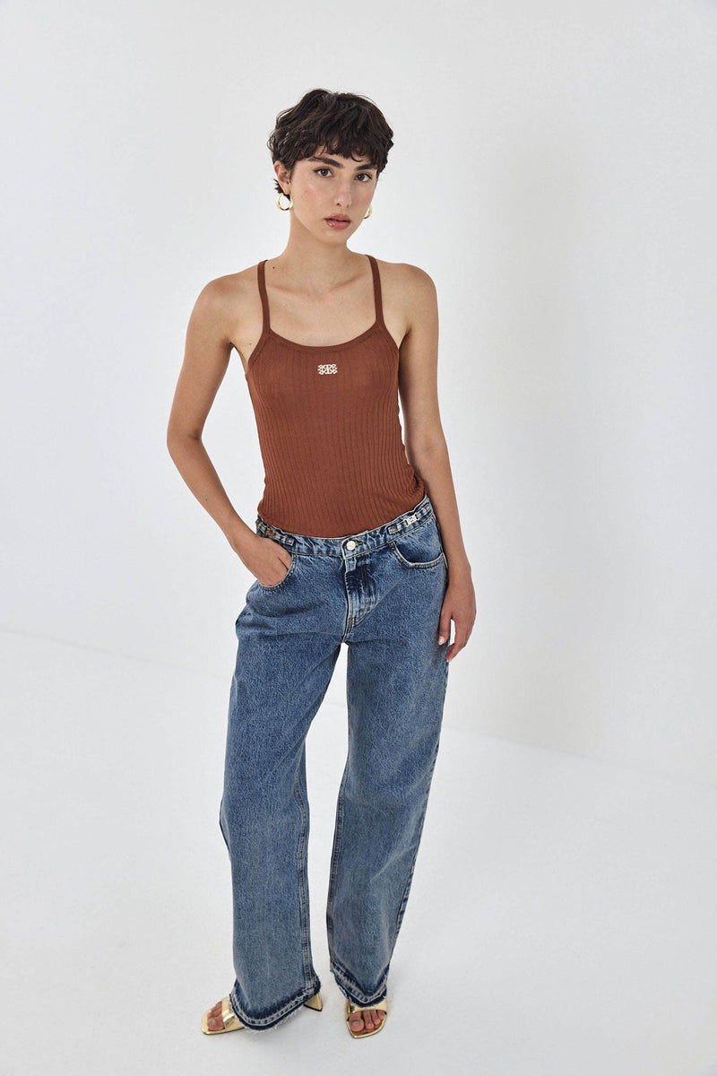 No.11| Mid Rise Full Length Baggy Denim