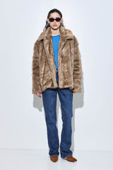 Faux Fur Coat