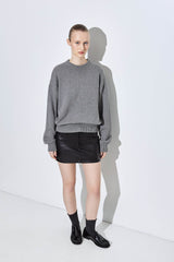 Cotton Crew Neck Sweater