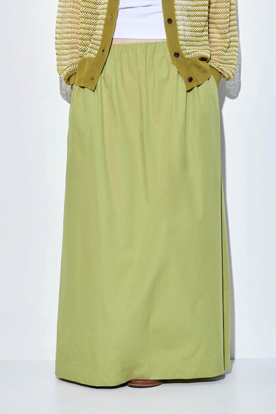 Poplin Volume Maxi Skirt - Dé Rococo