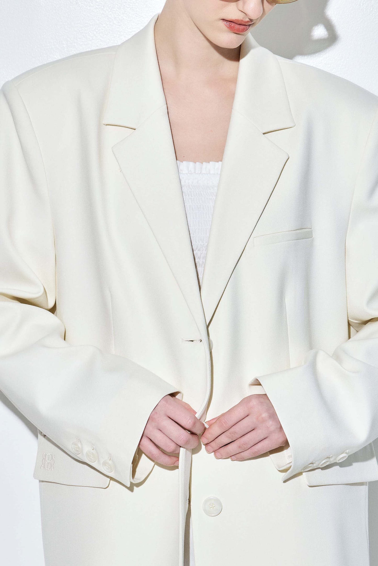 Tailored Oversized Daddy Blazer