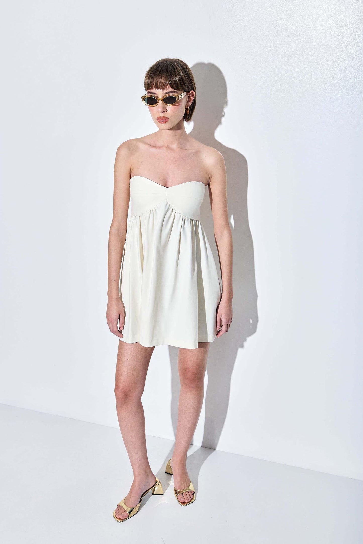 Tailored Daddy Corset Mini Dress
