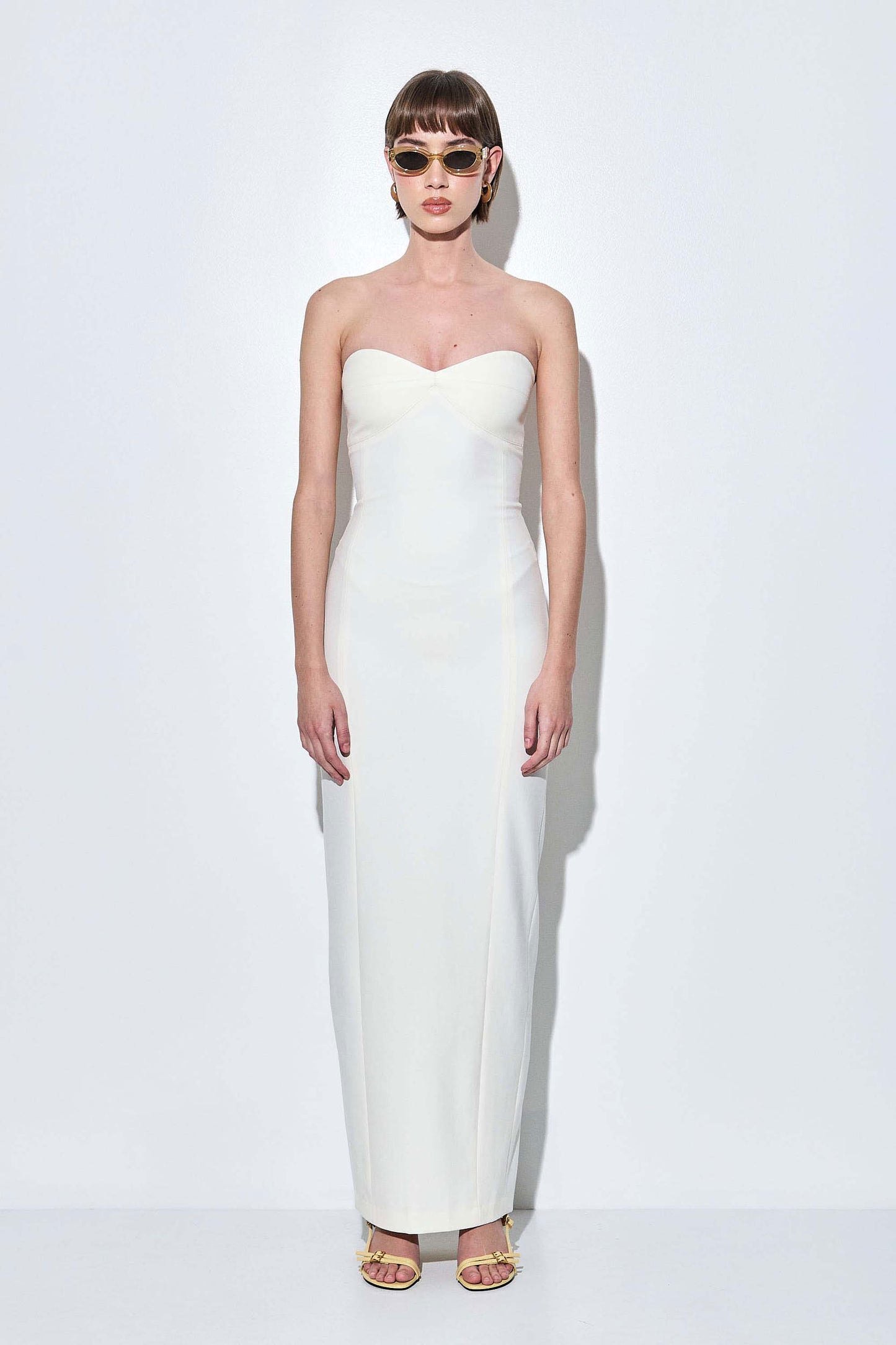 Tailored Daddy Corset Maxi Dress