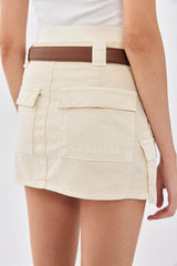 Micro Mini Cargo Skirt