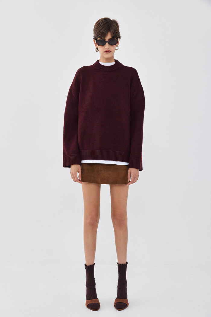 Mockneck Oversized Jumper