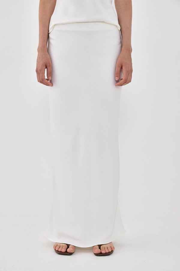 Satin Slip Maxi Skirt